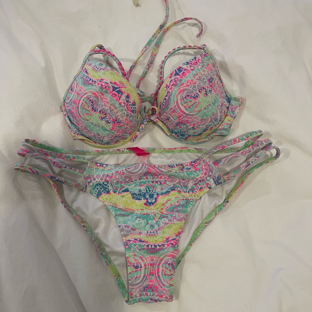 VICTORIA'S SECRET Multicolor Bikini, 34/M